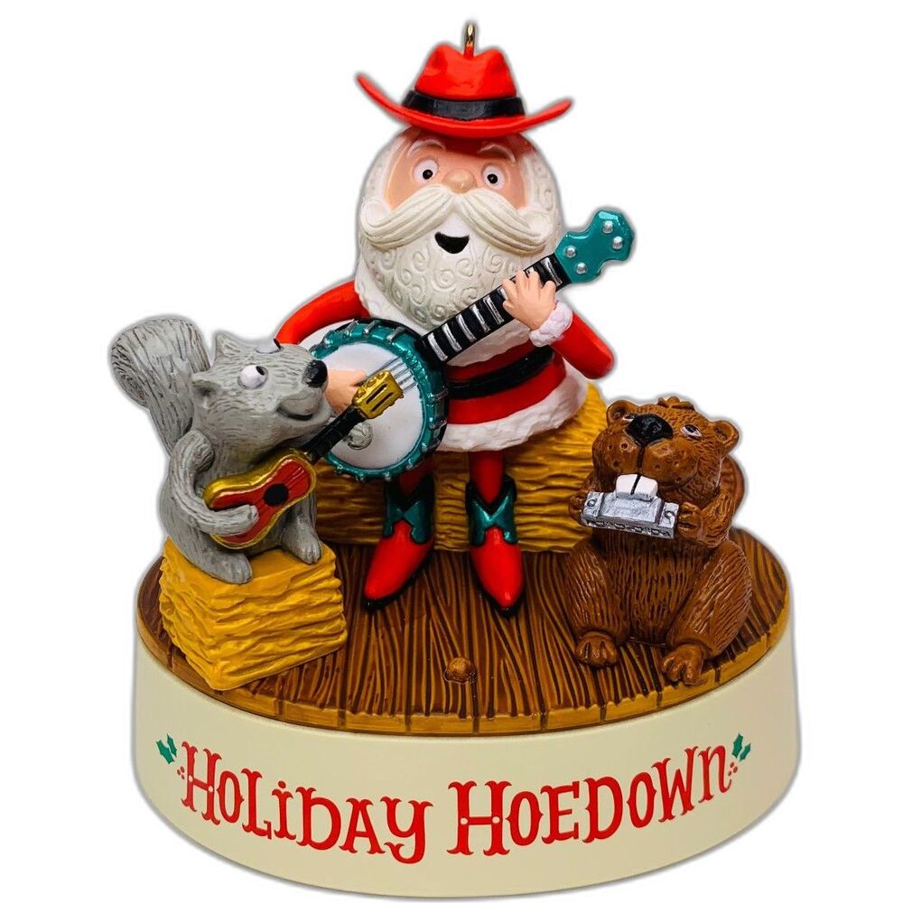 Hallmark Keepsake Ornament Holiday Hoedown Sound and Motion Works‎